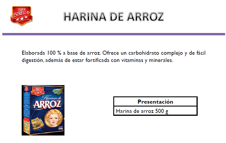 HARINA DE ARROZ